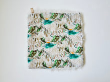 Load image into Gallery viewer, Watercolor Mountains Lovey Blanket - littlelightcollective
