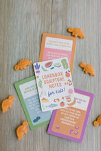 Load image into Gallery viewer, Lunchbox Truth Scripture Notecards for Kids - littlelightcollective