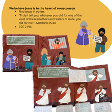 Load image into Gallery viewer, Where is Jesus Quiet Book - littlelightcollective