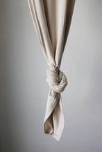 Load image into Gallery viewer, Natural Bamboo Knotted Gown: 0-3 Months - littlelightcollective