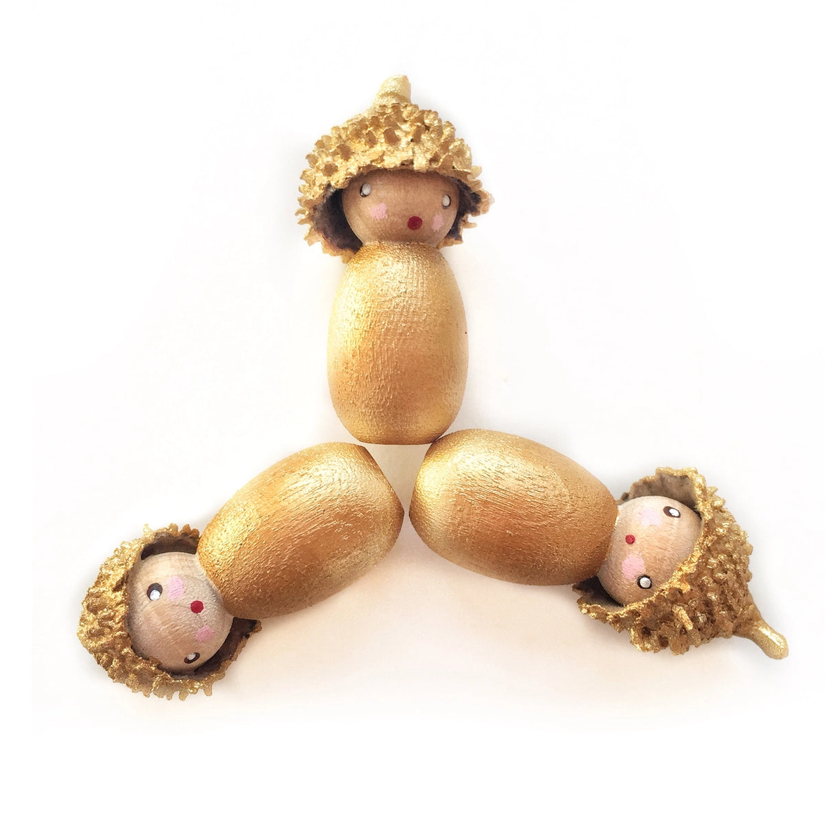  Petalkin Acorn Doll ぬいぐるみ　入手困難 Acorn Pocket Dolls Imperfect | littlelightcollective