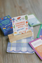 Load image into Gallery viewer, Lunchbox Truth Scripture Notecards for Kids - littlelightcollective
