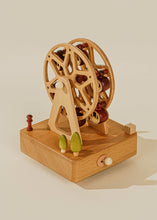 Load image into Gallery viewer, Wooden Music Box -  Ferris Wheel - littlelightcollective