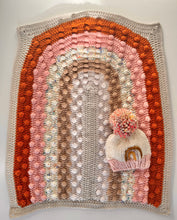 Load image into Gallery viewer, In the Loop - Bobble Rainbow Blanket - littlelightcollective