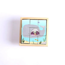 Load image into Gallery viewer, Puzzle Bible History 6 Wood Blocks - littlelightcollective