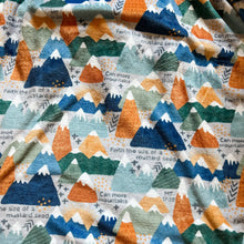 Load image into Gallery viewer, Mustard Seed Faith Minky Baby Blanket - littlelightcollective