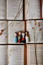 Load image into Gallery viewer, Women in History - Wooden Peg Dolls - littlelightcollective