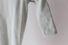 Load image into Gallery viewer, Mint Sage Organic Cotton Knotted Gown: 0-3 Months - littlelightcollective