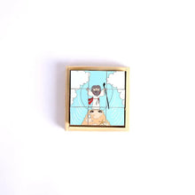 Load image into Gallery viewer, Puzzle Bible History 6 Wood Blocks - littlelightcollective