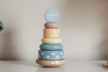 Load image into Gallery viewer, Rainbow Promise Wooden Stacker - littlelightcollective