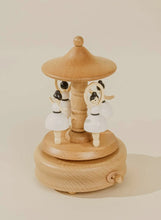 Load image into Gallery viewer, Wooden Music Box -  Ballerinas - littlelightcollective