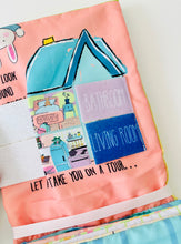 Load image into Gallery viewer, Interactive Cloth Book - Lift-the-Flap - littlelightcollective