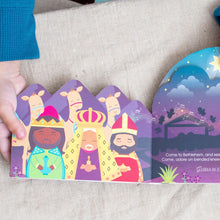 Load image into Gallery viewer, Angels We Have Heard On High shaped book - littlelightcollective