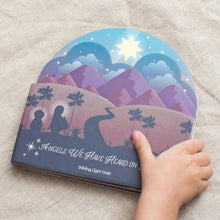 Load image into Gallery viewer, Angels We Have Heard On High shaped book - littlelightcollective