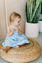 Load image into Gallery viewer, Chewable Charm - Celeste Macrame Teether + Bead -Grey - littlelightcollective