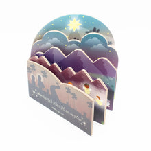 Load image into Gallery viewer, Angels We Have Heard On High shaped book - littlelightcollective