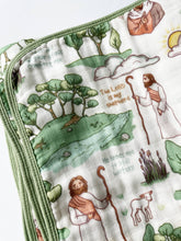 Load image into Gallery viewer, The Good Shepherd Double-Sided 8 Layer Blanket / Quilt - littlelightcollective