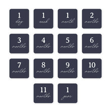 Load image into Gallery viewer, Baby's 1st Year Swaddle & Milestone Cards - Sunrise - littlelightcollective