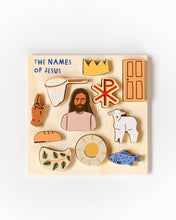 Load image into Gallery viewer, Names of Jesus Wooden Puzzle - littlelightcollective