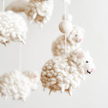 Load image into Gallery viewer, Baby Mobile - Counting Sheep - littlelightcollective