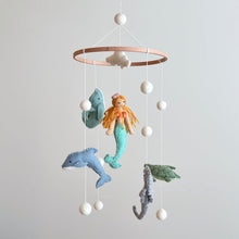 Load image into Gallery viewer, Baby Mobile - Mermaid - littlelightcollective