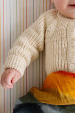 Load image into Gallery viewer, Rainbow Stripe Crib Sheet - littlelightcollective