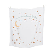 Load image into Gallery viewer, Baby's 1st Year Swaddle & Milestone Cards - Stars - littlelightcollective