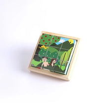 Load image into Gallery viewer, Puzzle Bible History 6 Wood Blocks - littlelightcollective
