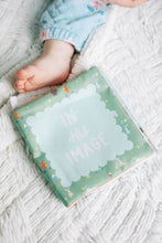 Load image into Gallery viewer, In His Image Fabric Baby Book - littlelightcollective