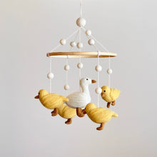 Load image into Gallery viewer, Felt Baby Mobile - Call Duck - littlelightcollective