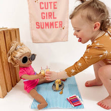 Load image into Gallery viewer, Cute Girl Summer Banner - littlelightcollective