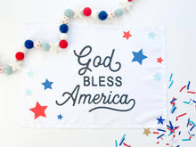Load image into Gallery viewer, God Bless America Banner - littlelightcollective