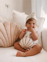 Load image into Gallery viewer, Sherpa Shell Pacifier / Toy Clip - littlelightcollective