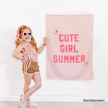 Load image into Gallery viewer, Cute Girl Summer Banner - littlelightcollective
