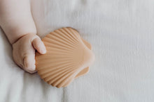 Load image into Gallery viewer, Silicone Teether - Clay Seashell - littlelightcollective
