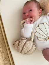 Load image into Gallery viewer, Sherpa Shell Pacifier / Toy Clip - littlelightcollective