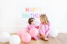 Load image into Gallery viewer, Happy Birthday {Classic Rainbow} Banner - littlelightcollective