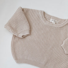 Load image into Gallery viewer, Organic Chunky Knit Sweater - littlelightcollective