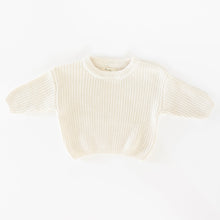 Load image into Gallery viewer, Organic Chunky Knit Sweater - littlelightcollective
