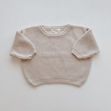 Load image into Gallery viewer, Organic Chunky Knit Sweater - littlelightcollective