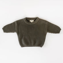 Load image into Gallery viewer, Organic Chunky Knit Sweater - littlelightcollective
