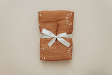 Load image into Gallery viewer, Sundown Muslin Swaddle - littlelightcollective