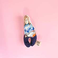 Load image into Gallery viewer, Hochet bébé  Mr imagine in jeans - littlelightcollective