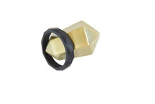 Load image into Gallery viewer, Chewable Charm - The Avery - Black Teething Bracelet - littlelightcollective