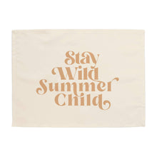 Load image into Gallery viewer, Stay Wild Summer Child Banner - littlelightcollective