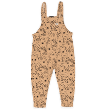 Load image into Gallery viewer, 'Eyes' Organic Cotton Rib Dungarees Overalls - littlelightcollective