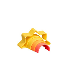 Load image into Gallery viewer, Neon Sun Silicone Stacker - littlelightcollective