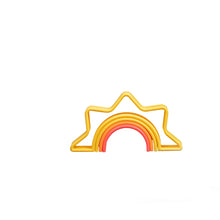 Load image into Gallery viewer, Neon Sun Silicone Stacker - littlelightcollective