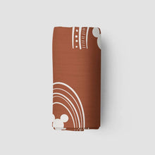 Load image into Gallery viewer, Rainbow Mouse Muslin Swaddle - littlelightcollective