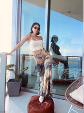 Load image into Gallery viewer, Women’s Bell Bottoms - Retro Angel Flare Pants (Tan) - littlelightcollective